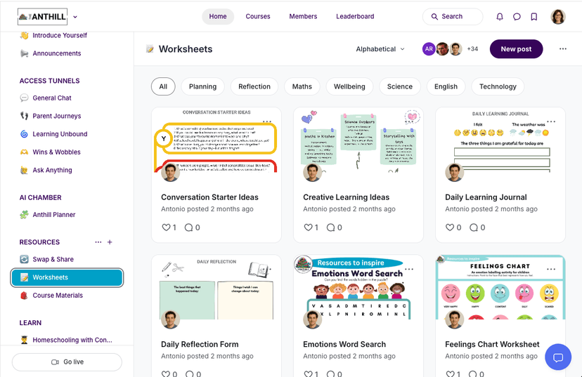 Home Education Platform